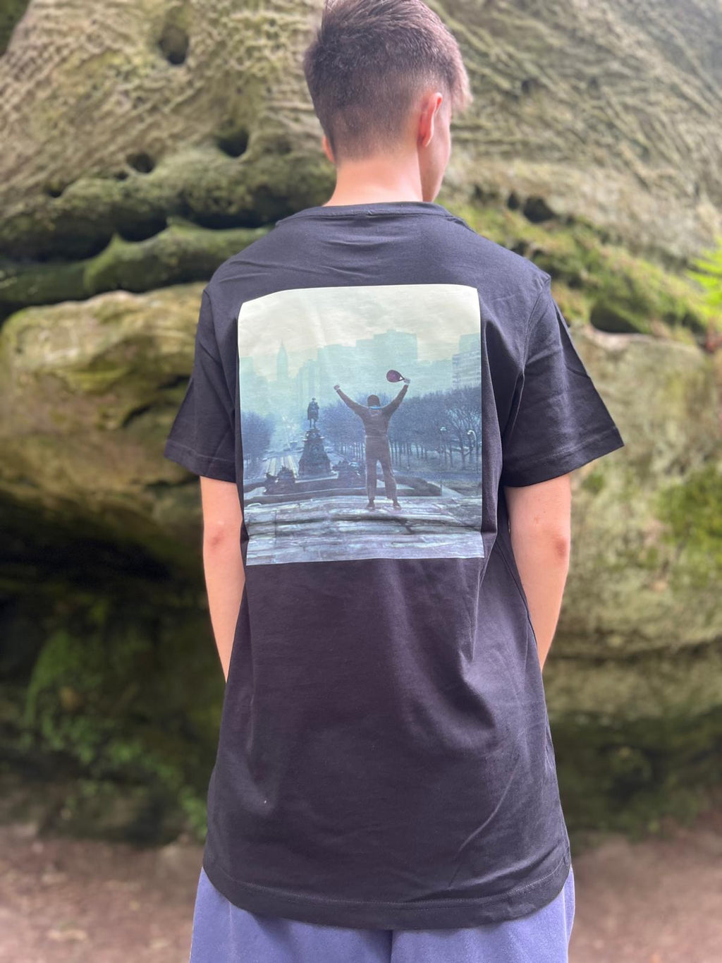 Rocky - Black Tee