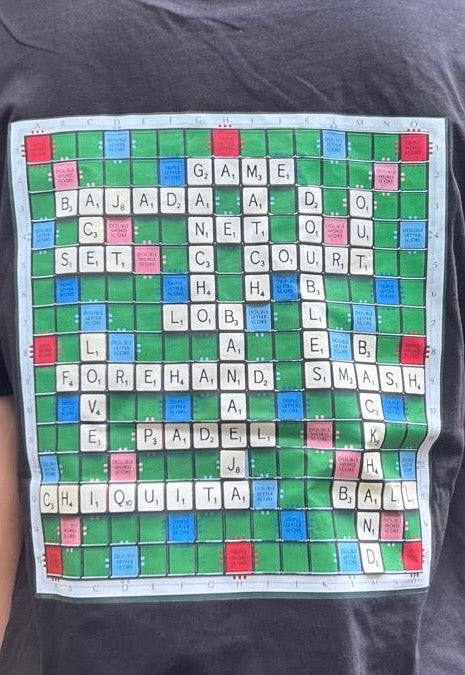 Scrabble - Black Tee